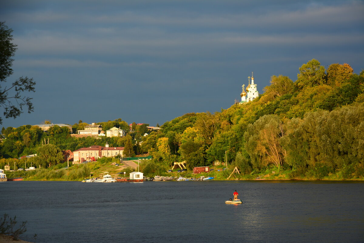 Вечер на реке. - Михаил Колосов 