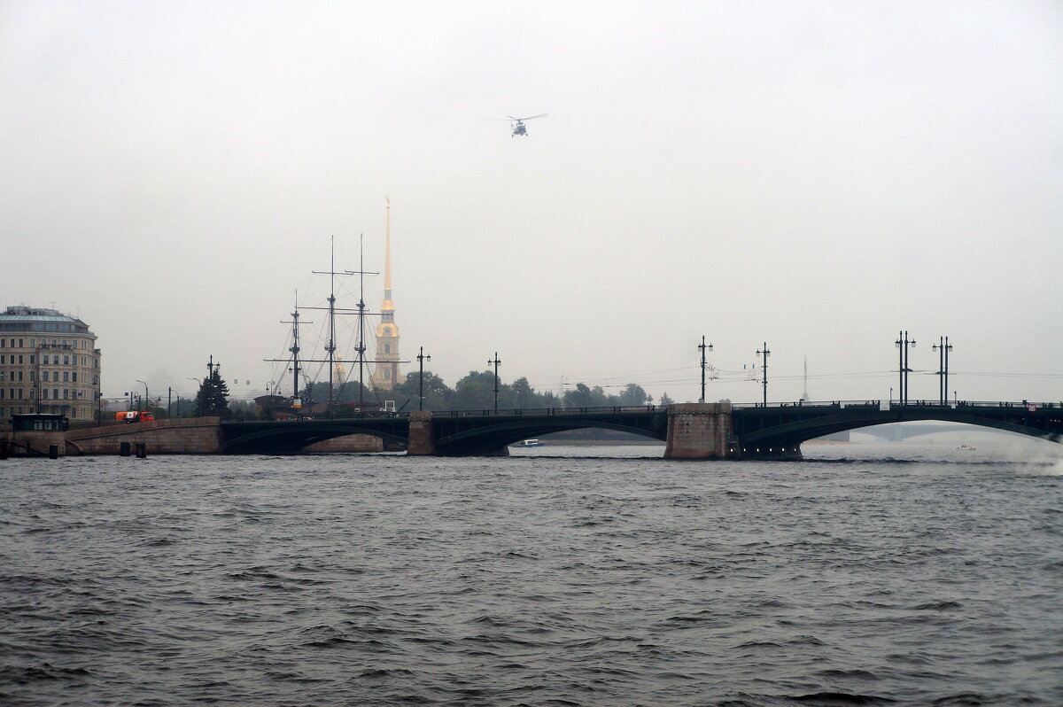 Биржевой мост. Петропавловская крепость. - zavitok *