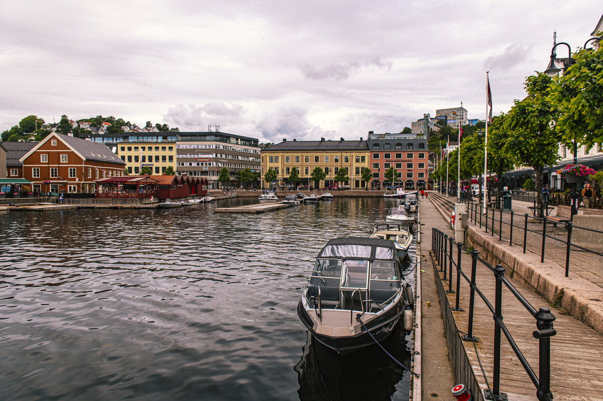 Гавань города Арендал - Roman Ilnytskyi Гавань города Арендал - Roman Ilnytskyi