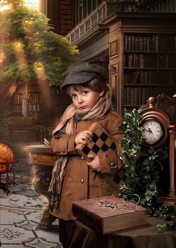 PSD-шаблон, коллаж - Евгений Наместников