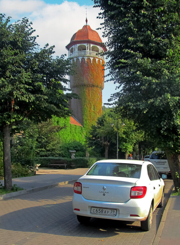 Водонапорная башня Раушена - Сергей Карачин