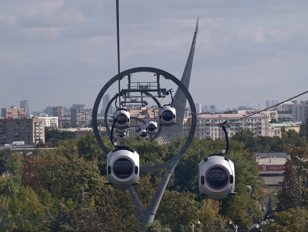 Канатная дорога Воздушный трамвай на ВДНХ - <<< Наташа >>> Канатная дорога Воздушный трамвай на ВДНХ - <<< Наташа >>>