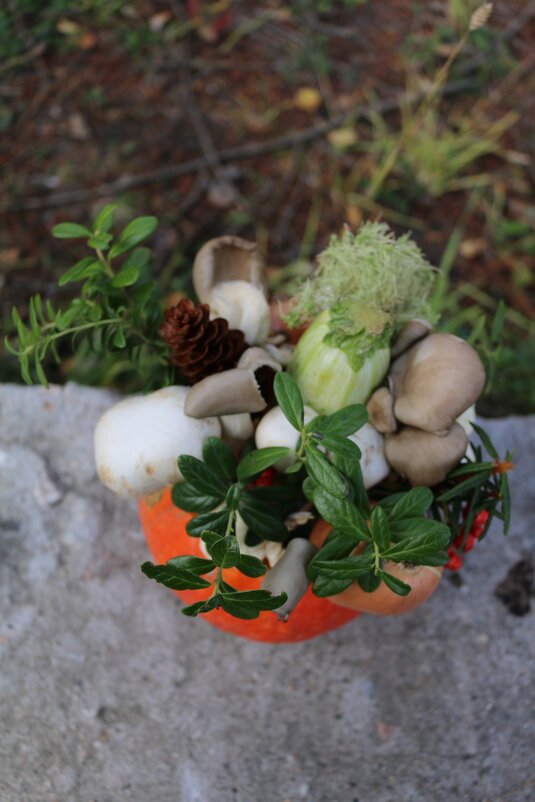 Мастер класс по осенним букетам - Ольга Мастер класс по осенним букетам - Ольга