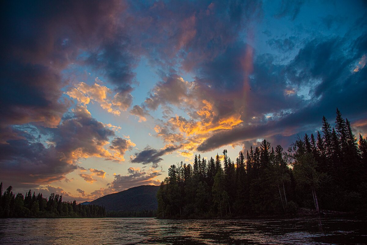 Суровый закат. - юрий Амосов