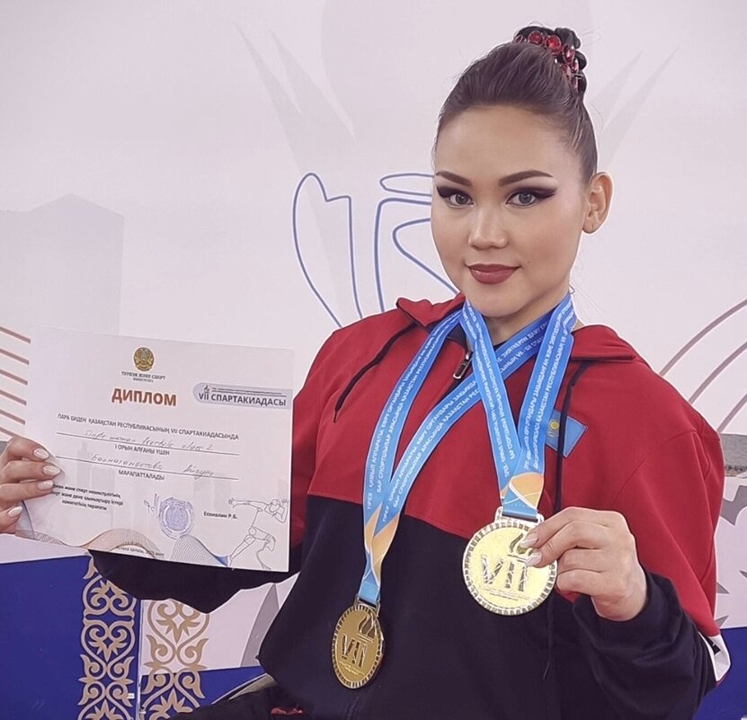 Красавица спортсменка. - Георгиевич 