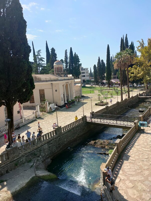 В Новом Афоне - Ирэн 