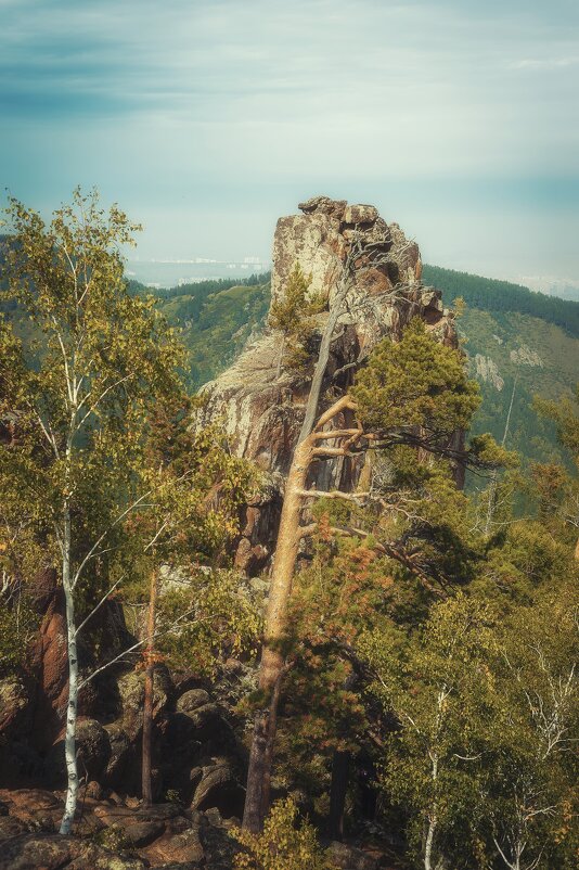 Красноярский заповедник Столбы - Китайская стенка. - Вадим Басов