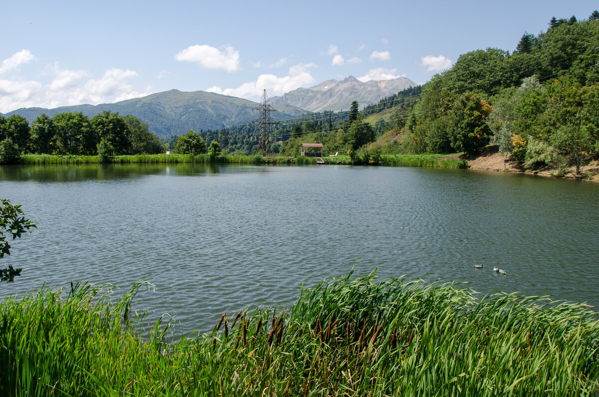 Горное озеро - Давид Манакьян