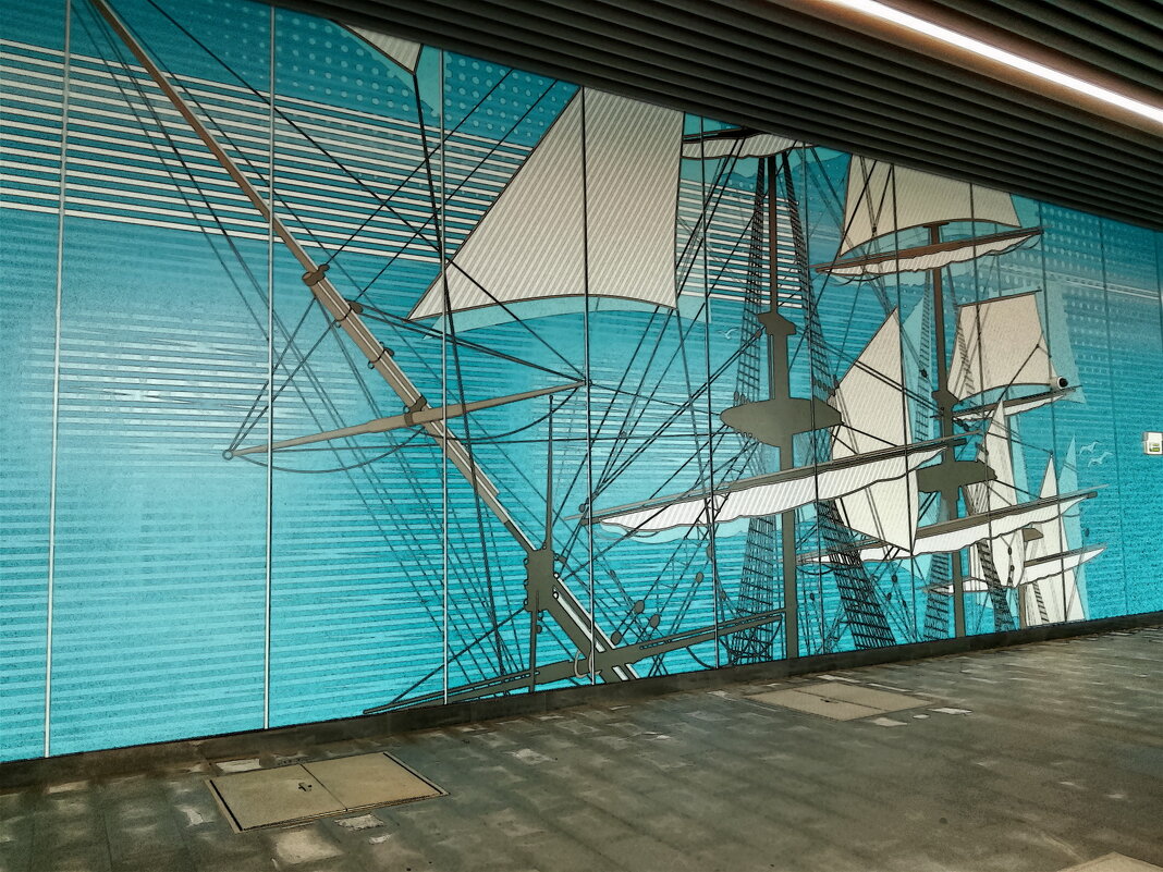 Новая станция Крымская Троицкой линии метро - Анастасия Смирнова Новая станция Крымская Троицкой линии метро - Анастасия Смирнова