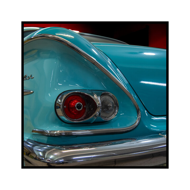 Chevrolet Bel Air 1958. Изящные изгибы. - Svyatoslav [Artisan] Ph.
