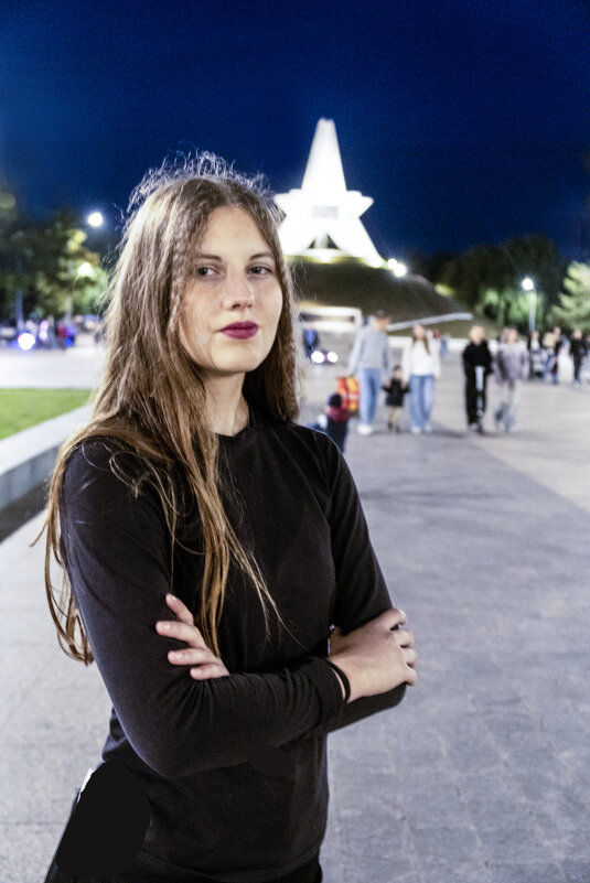 Ксения при свете фонарей /бб - Евгений Ксения при свете фонарей /бб - Евгений