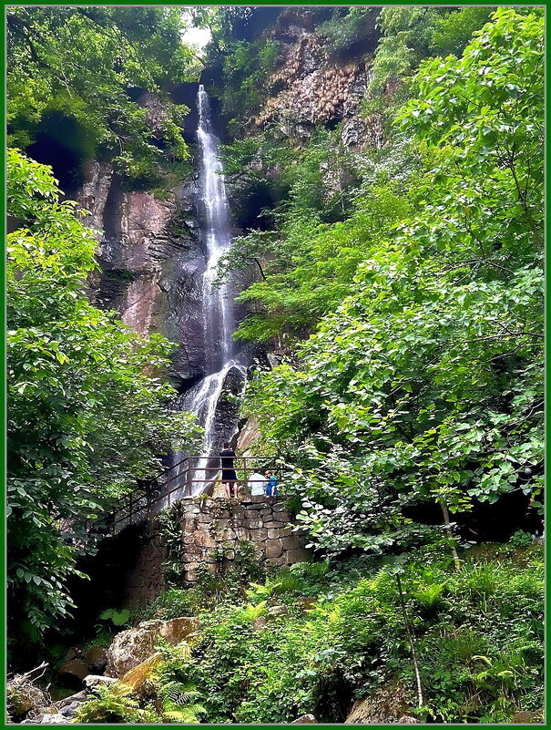 Грузия. Водопад Махунцети — природное чудо Аджарии. - Ольга Довженко