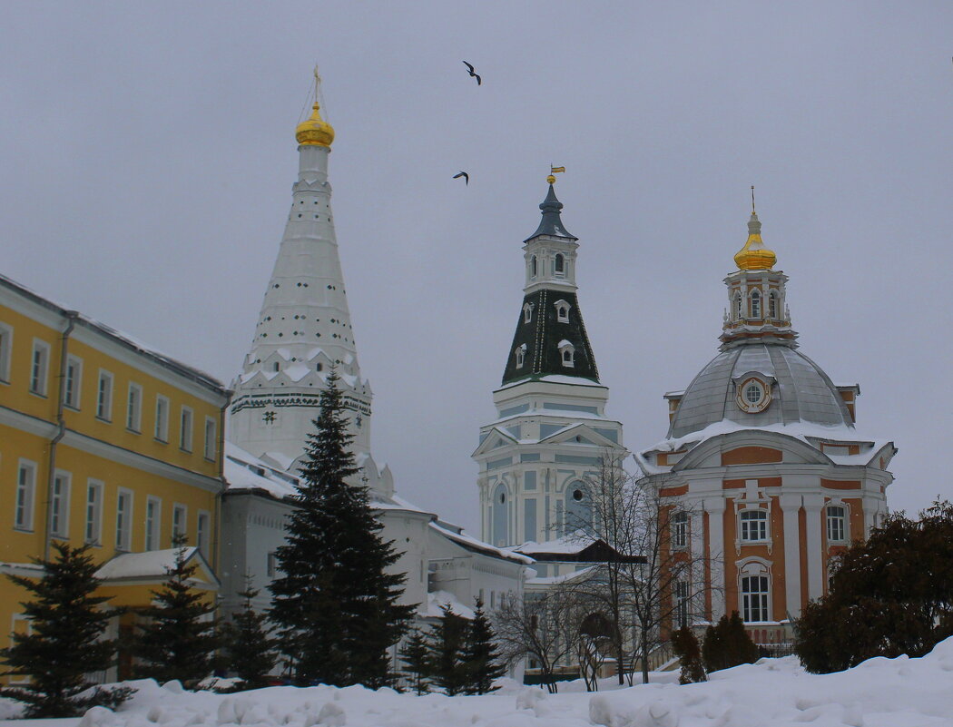 Храм преп. Зосимы и Савватия Соловецких, Каличья башня и Церковь Смоленской иконы Божией Матери - Марина Валиуллина