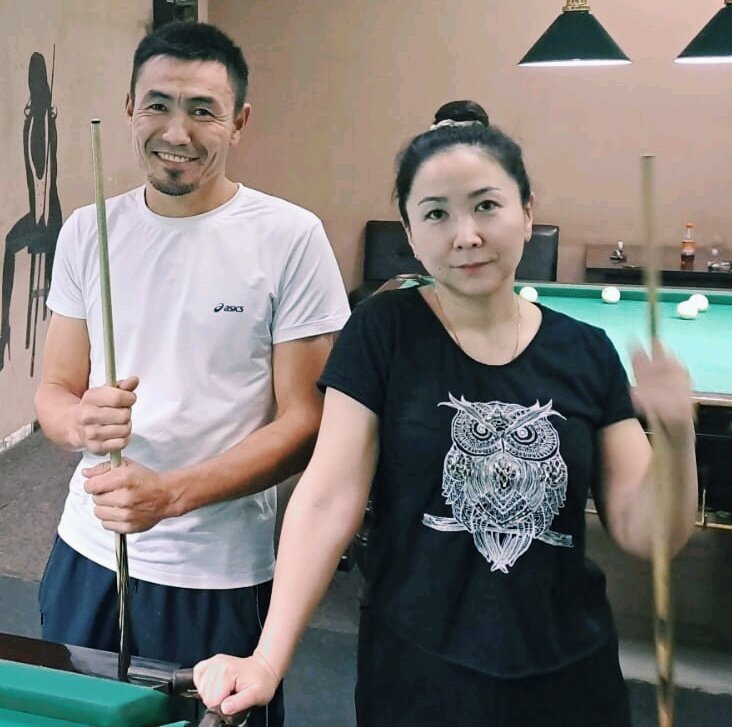 Игроки в бильярд - Георгиевич 