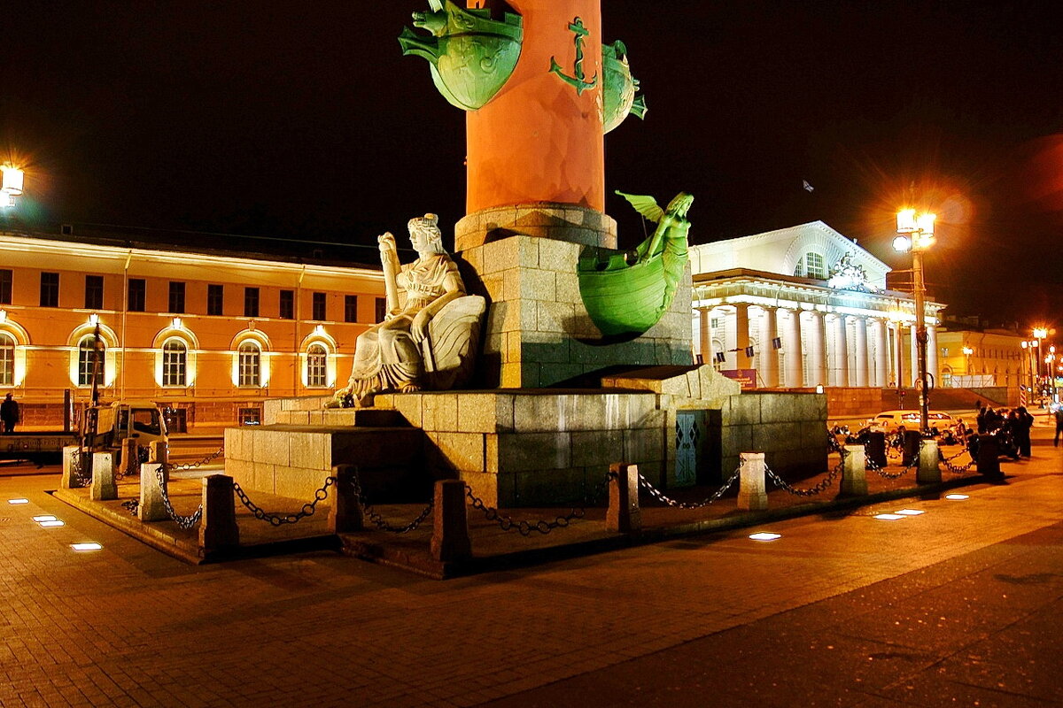 Основание Ростральной колонны... (кадр 10) - Игорь Тельцов