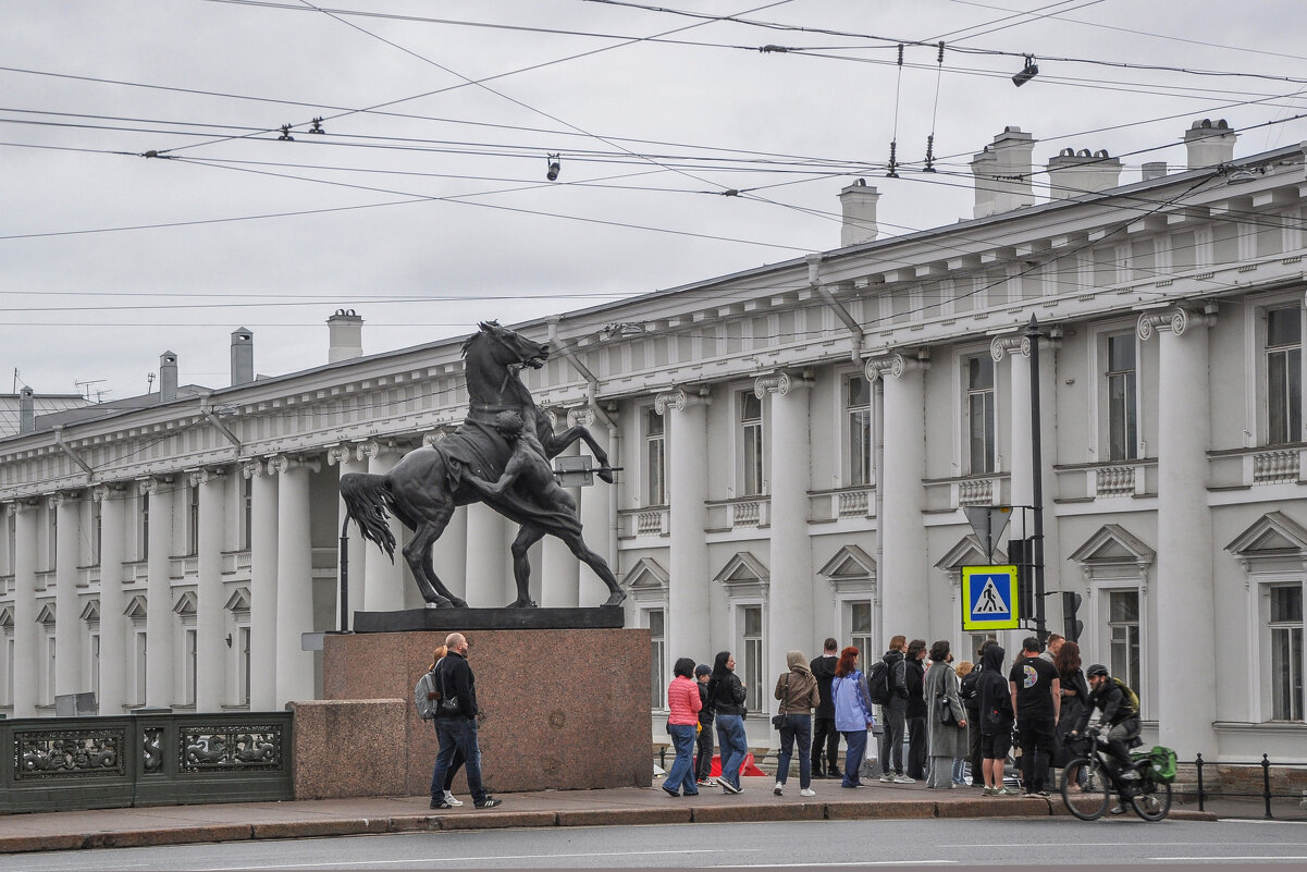 Аничков мост, кони Клодта - Татьяна Машошина