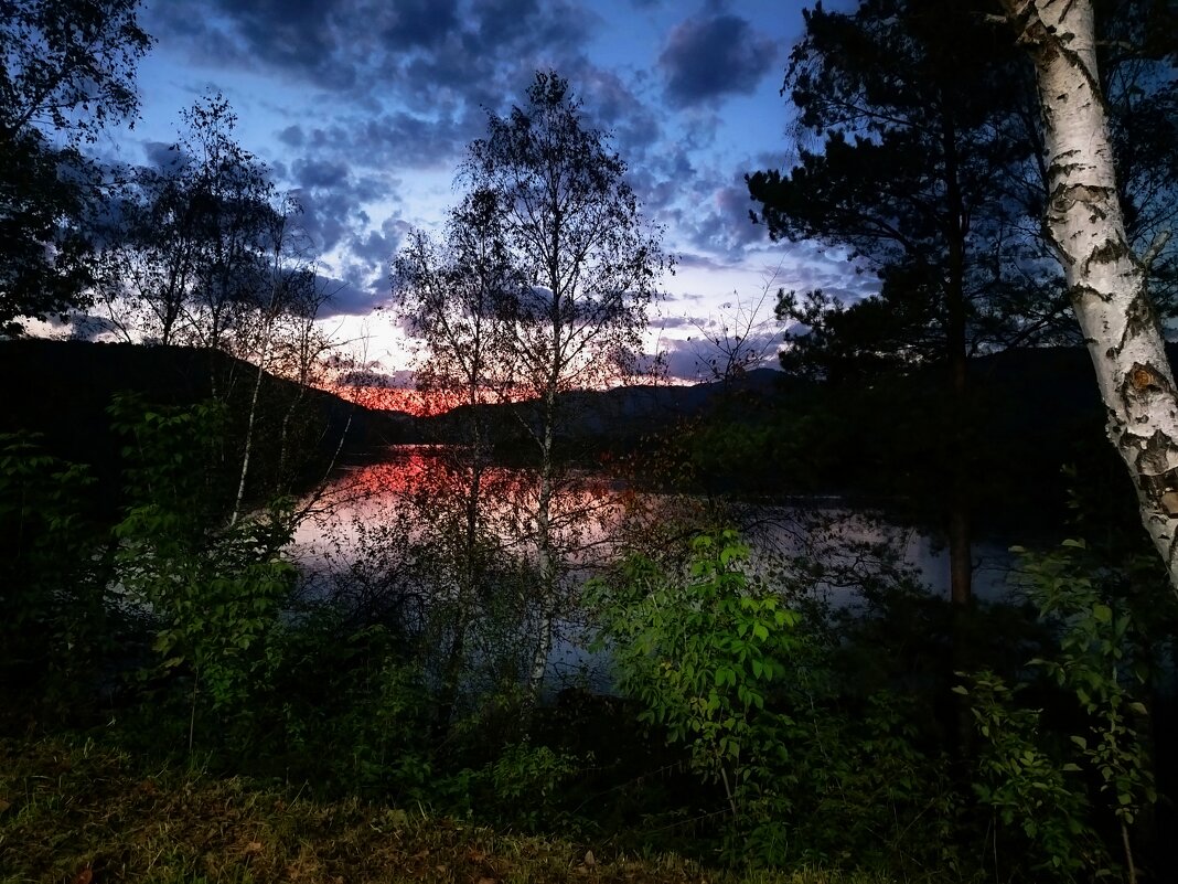 Енисей перед закатом - Алексей Ильичёв