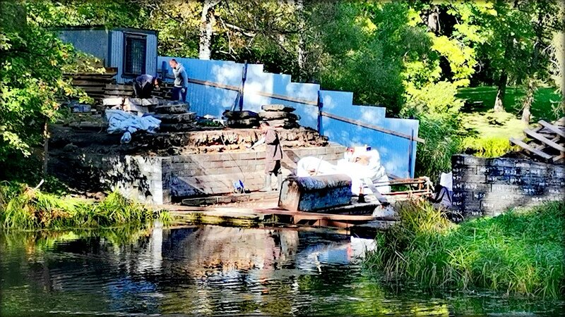 Ремонт мостика на канале в парке - Сергей 