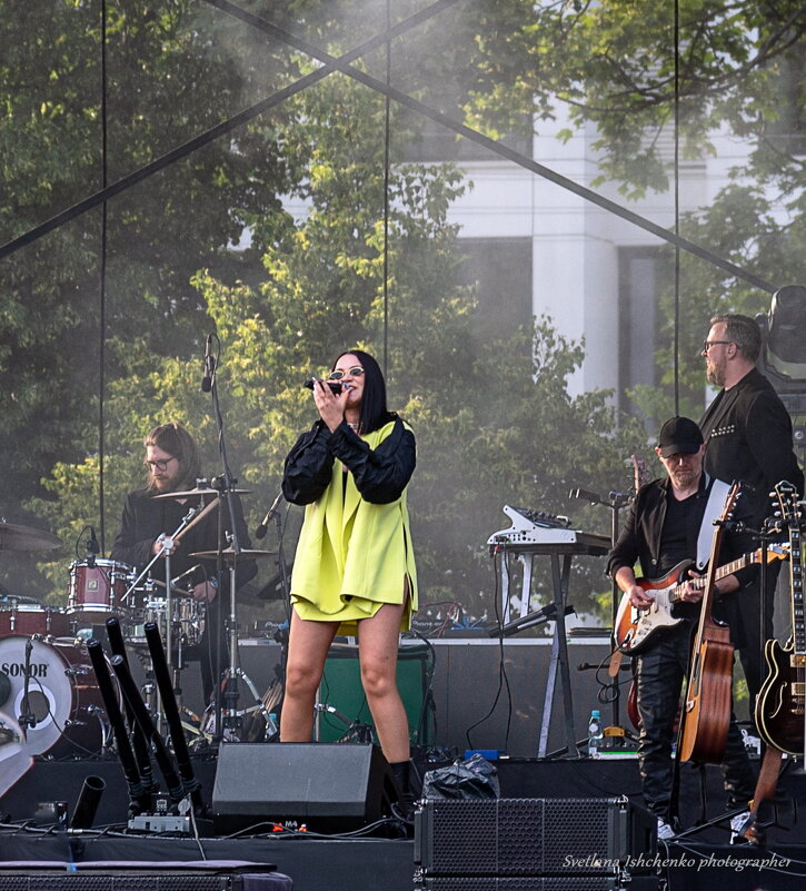 Концерт группы Blue Cafе в  Новы Двур Мазовецки - Светлана Ищенко