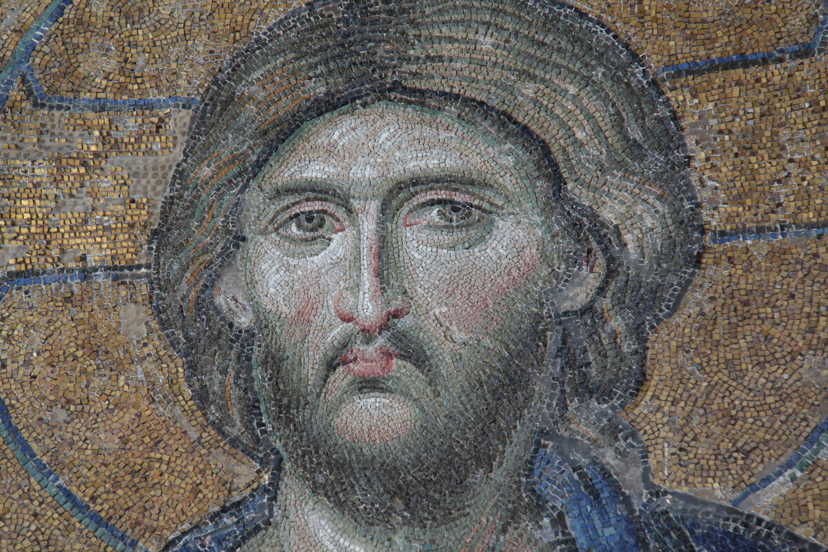 Мозаичная фреска в соборе святой Софии в Стамбуле - Сергей Никифоров Мозаичная фреска в соборе святой Софии в Стамбуле - Сергей Никифоров