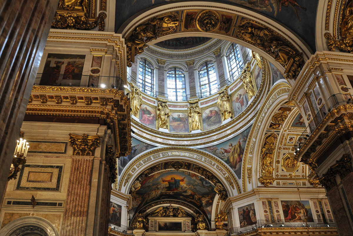 Барабан главного купола Исаакиевского собора - Татьяна Машошина