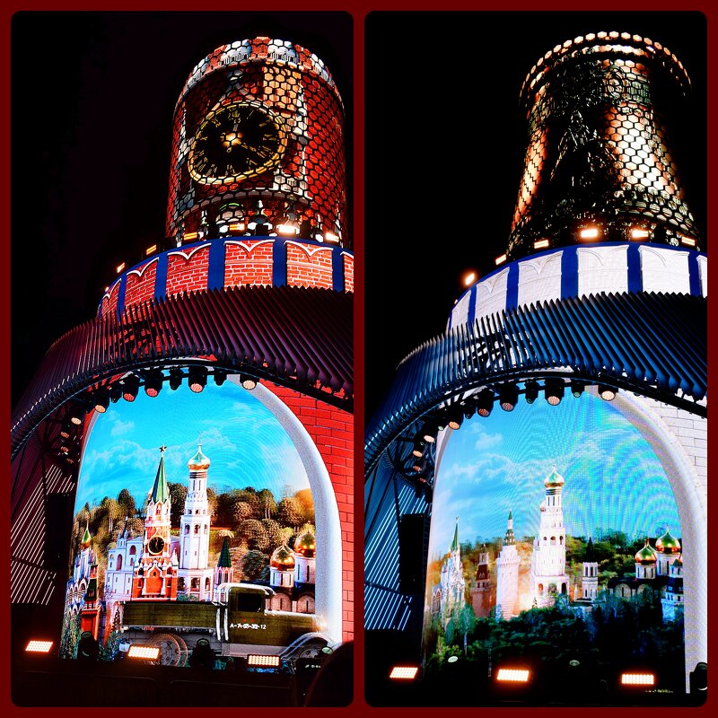 Световое шоу начинается (коллаж) - Татьяна Помогалова