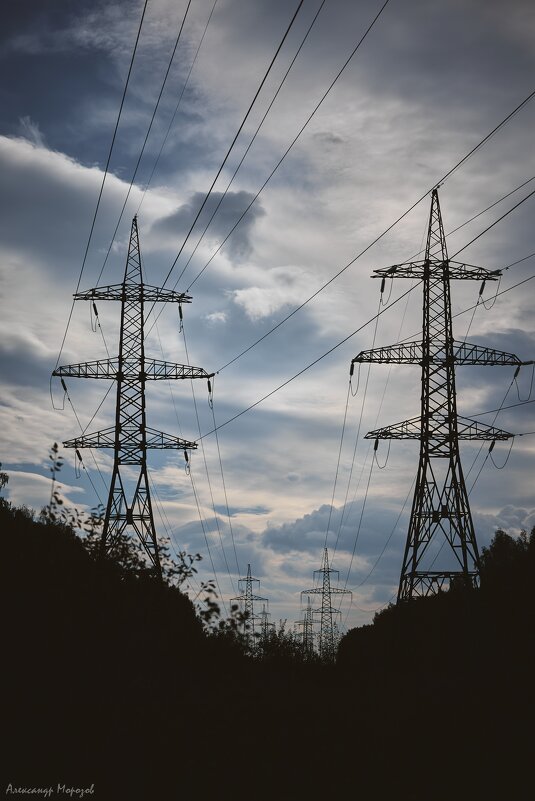 Осень и ЛЭП - Александр Морозов