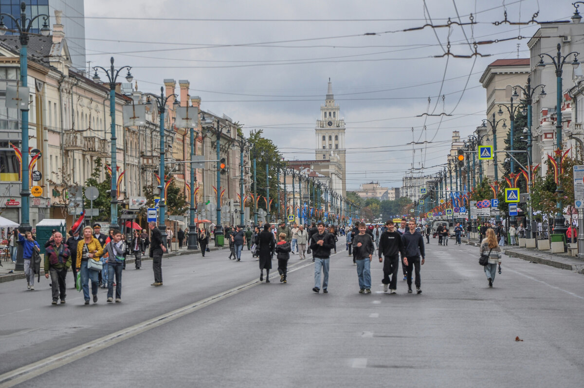 Проспект Революции в День города - Татьяна Машошина