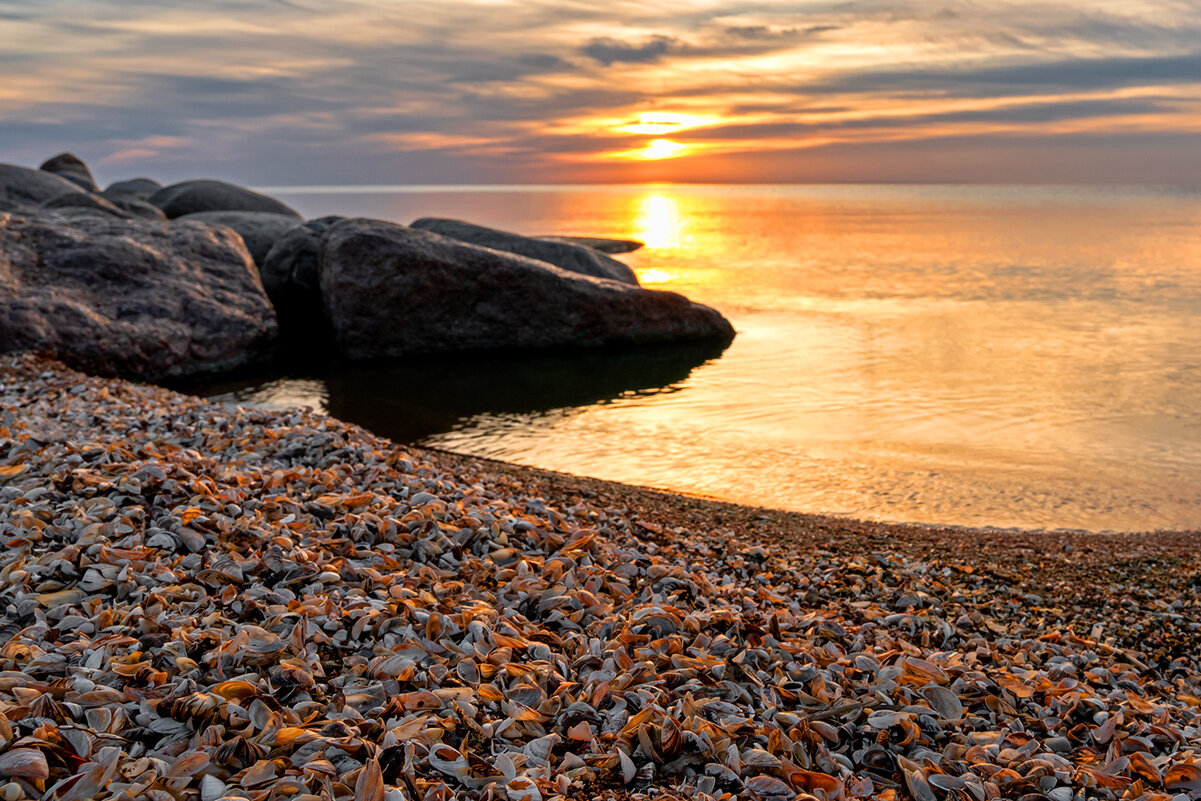 Закат на озере - Виктор Желенговский