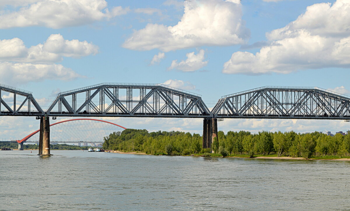 Обские мосты Новосибирска - Татьяна Лютаева