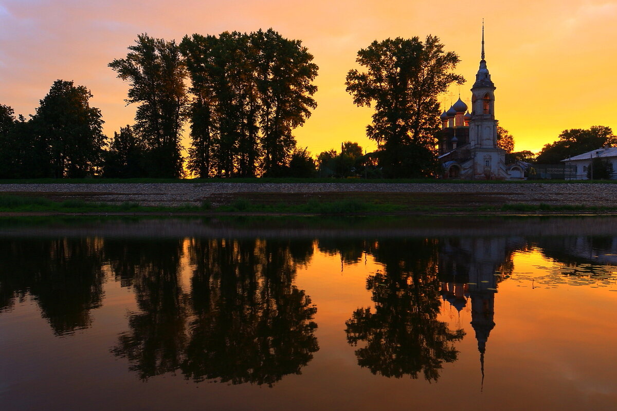 Рассвет в Вологде. - Николай Кондаков Рассвет в Вологде. - Николай Кондаков