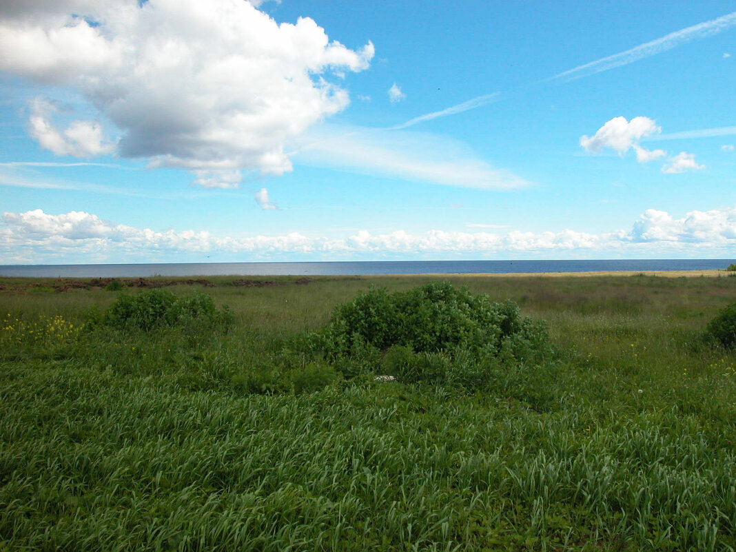 Танец облаков над озером. - Наталья Лунева 