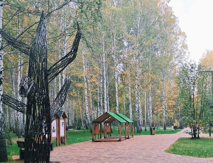 Парк города Тюмени. - Георгиевич 