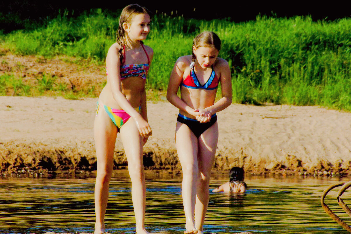 Летний день на реке - Сергей Кочнев