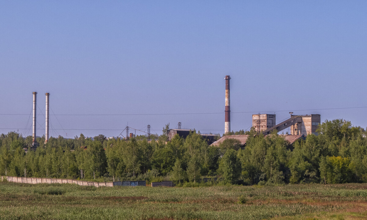 Кольчугино. Индустриальный пейзаж - Сергей Цветков Кольчугино. Индустриальный пейзаж - Сергей Цветков