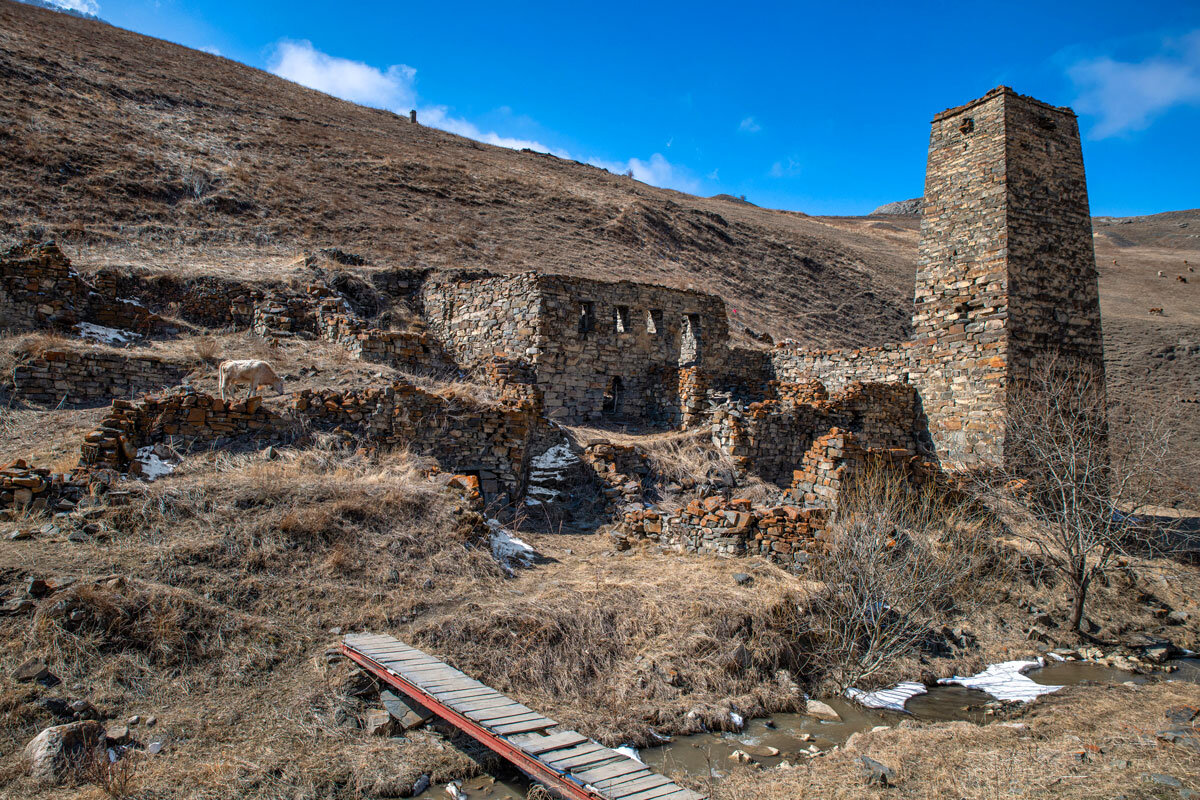 Селение Галиат в Дигории Северной Осетии. - Дина Евсеева