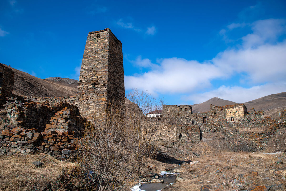 Селение Галиат в Дигории Северной Осетии. - Дина Евсеева