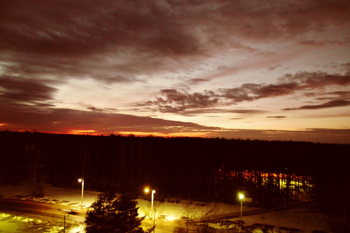 закат  парк  вход - Владимир 