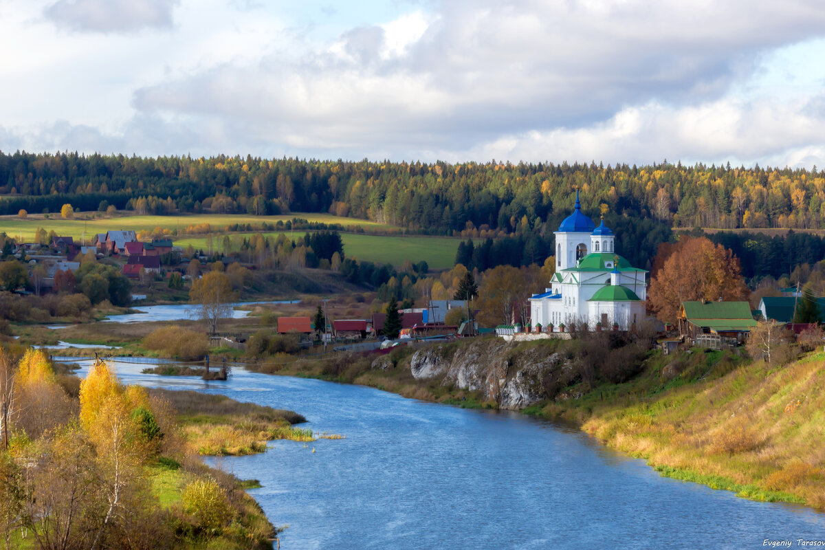 Георгиевская церковь в с Слобода - Евгений Тарасов 