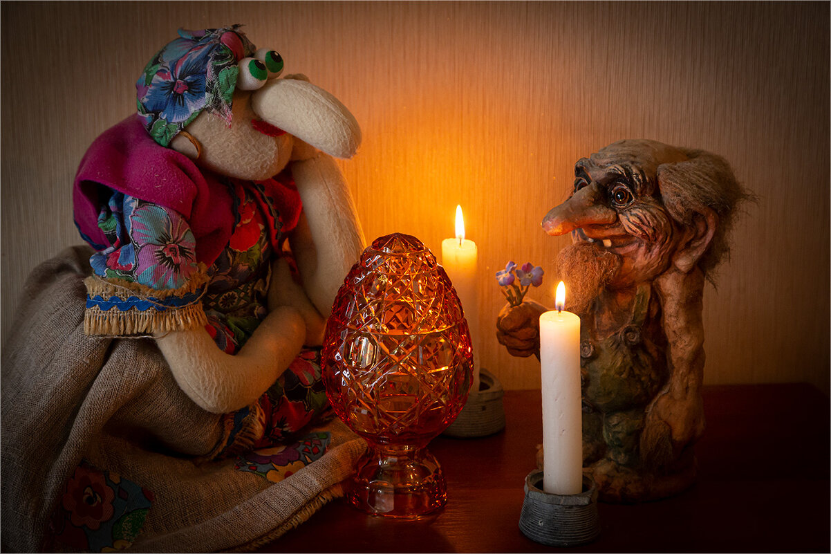 Леший в гостях у Бабы Яги. - Ирина С Леший в гостях у Бабы Яги. - Ирина С