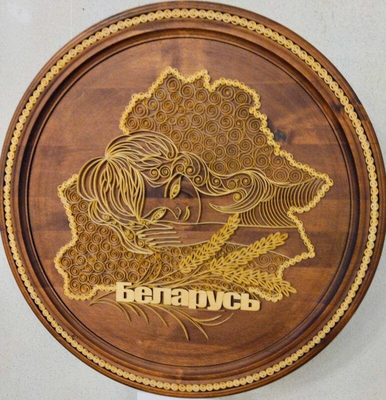 Сожская скань ("вышивка" деревянной стружкой) - Галина Бобкина