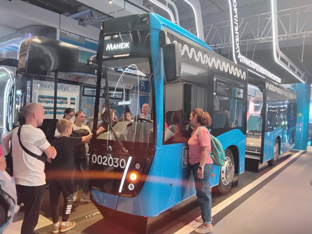 Станция Манеж. Электробус - Дмитрий Никитин