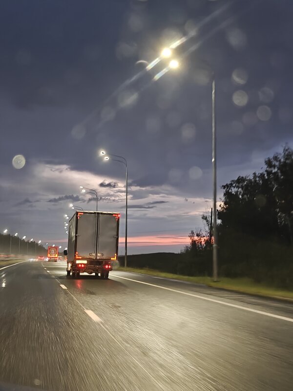 Вечерняя трасса - Надежда 