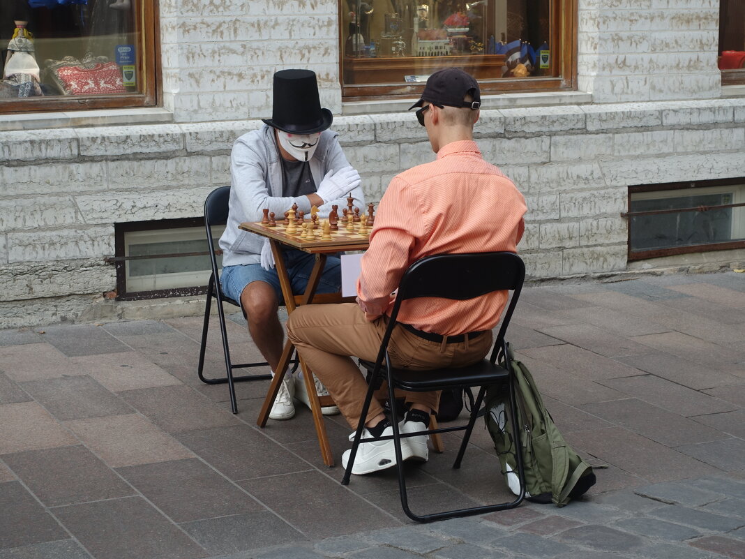 Удивительная шахматная партия.. - Aida10 