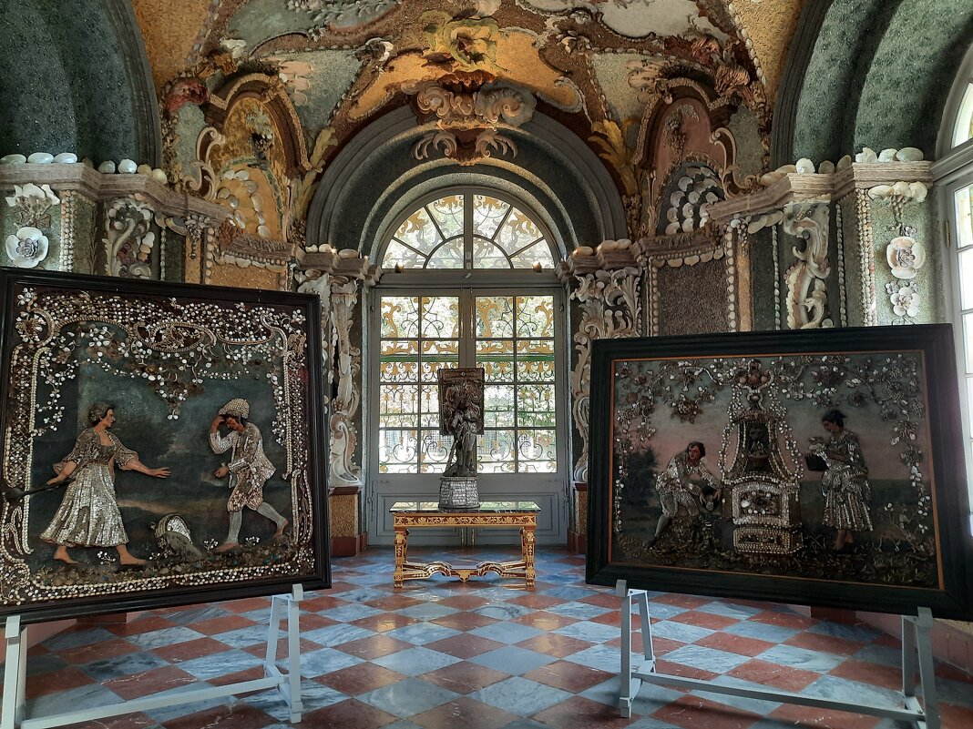 Ракушечный интерьер павильона Грот - Irene Irene