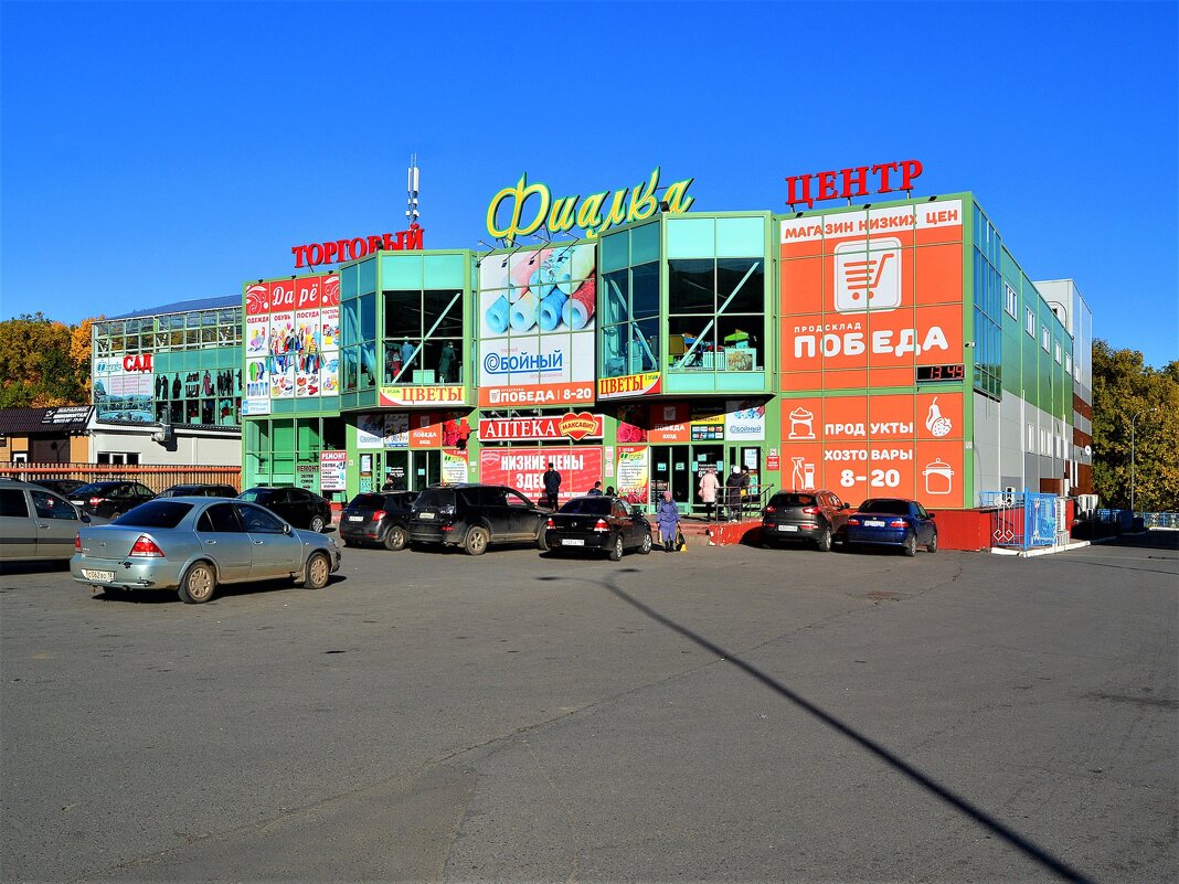 Чебоксары. Торговый центр "Фиалка". - Пётр Чернега