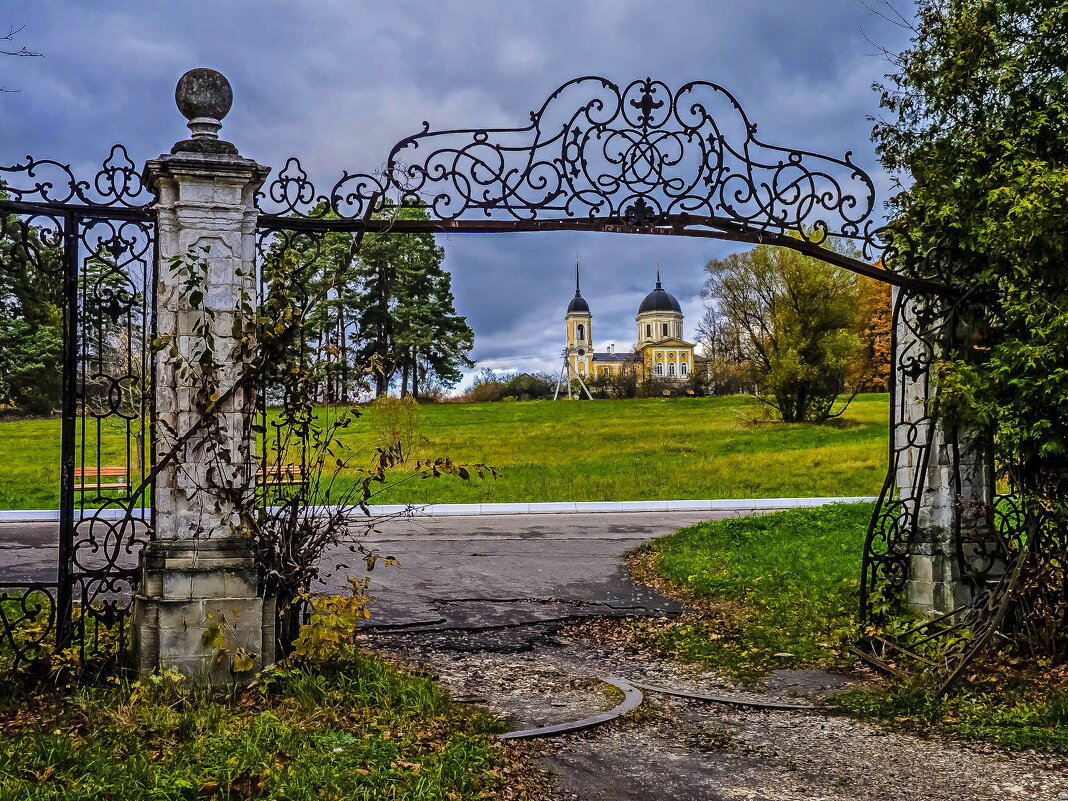 Усадьба Отрада-Семеновское. Никольская церковь - Наталья Rosenwasser