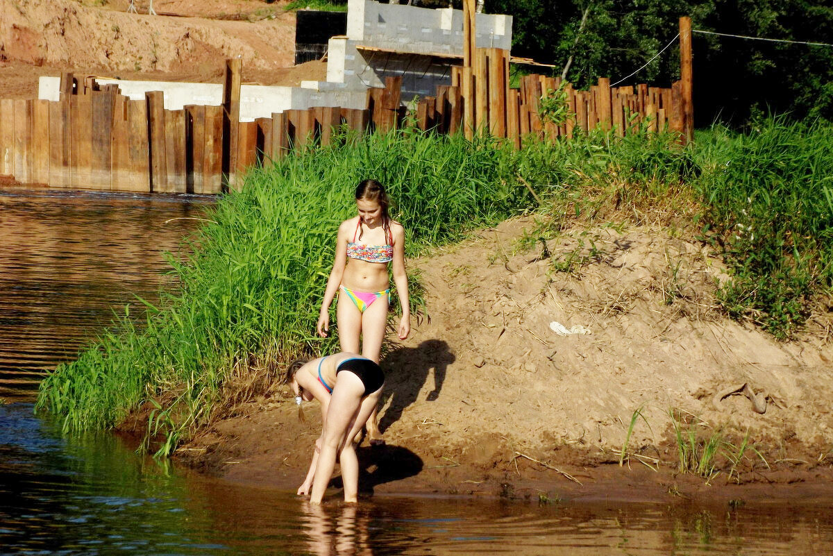 Летний день на реке - Сергей Кочнев