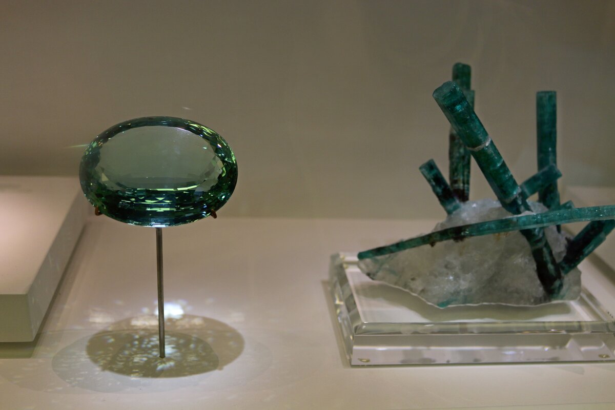 Минералы в музее естествознания - Ольга 