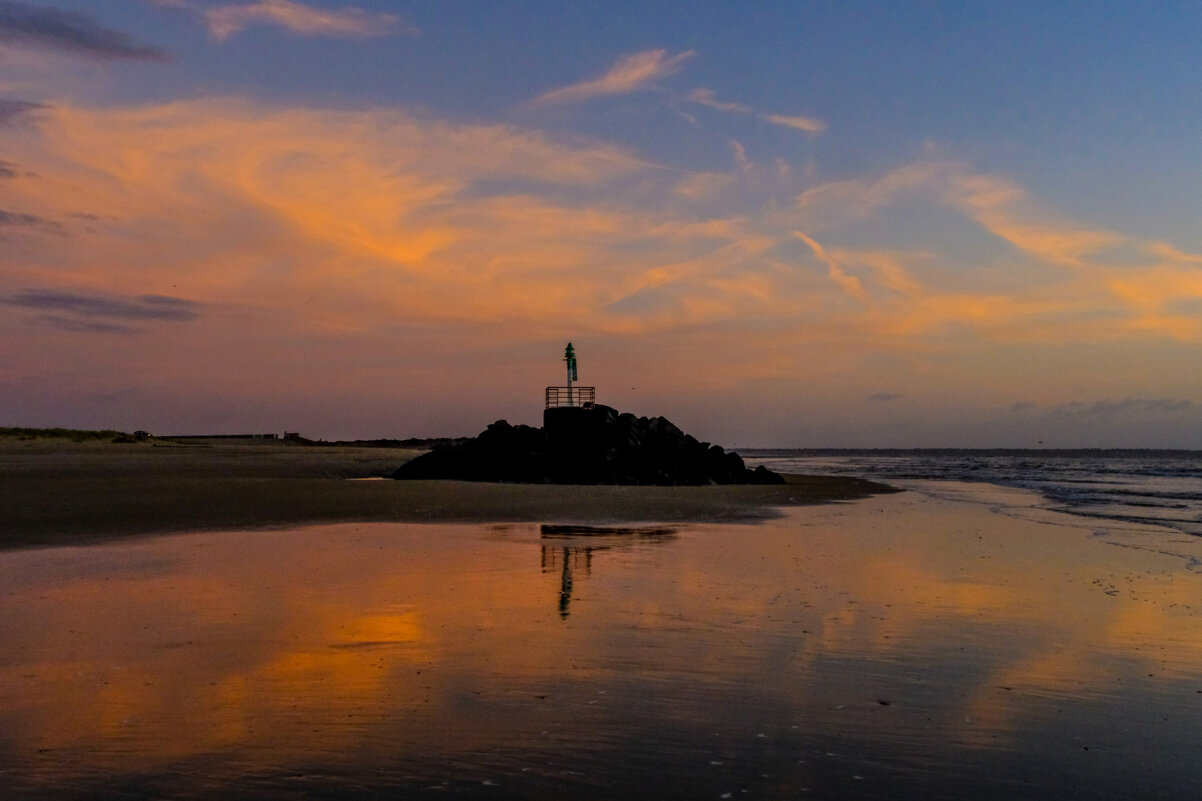 Закат в бывшем порту Сен-Бревен - Георгий А